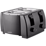 Brentwood Appliances TS-265 4-Slice Black Toaster with Cool-Touch Exterior thumbnail 1