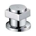 ANZZI Guaira 3-Handle Deck-Mount Roman Tub Faucet with Waterfall Spout and Handheld Sprayer, Polished Chrome thumbnail 8