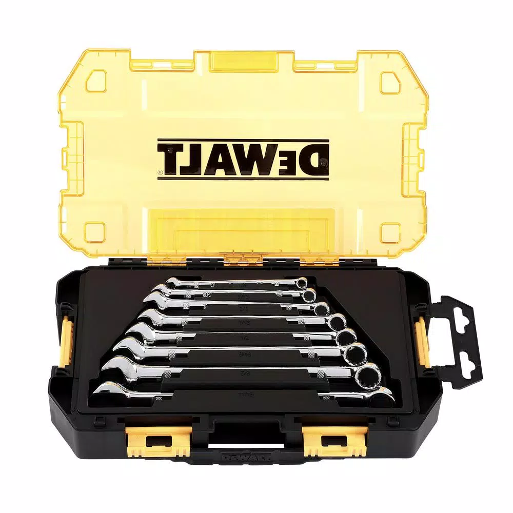 DEWALT 8-Piece SAE Combination Wrench Set