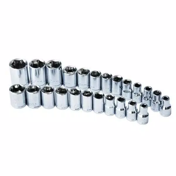 Apollo 41-Piece All Purpose Socket Set with Chrome Vanadium Bits and Heavy Duty Case