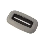Toter Slimline 23 Gallon Rectangular Trash Can Lid with Document Slot - Graystone thumbnail 1