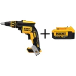 DEWALT 20V MAX XR Cordless Brushless Drywall Screw Gun with (1) 4.0 Ah Battery thumbnail 1