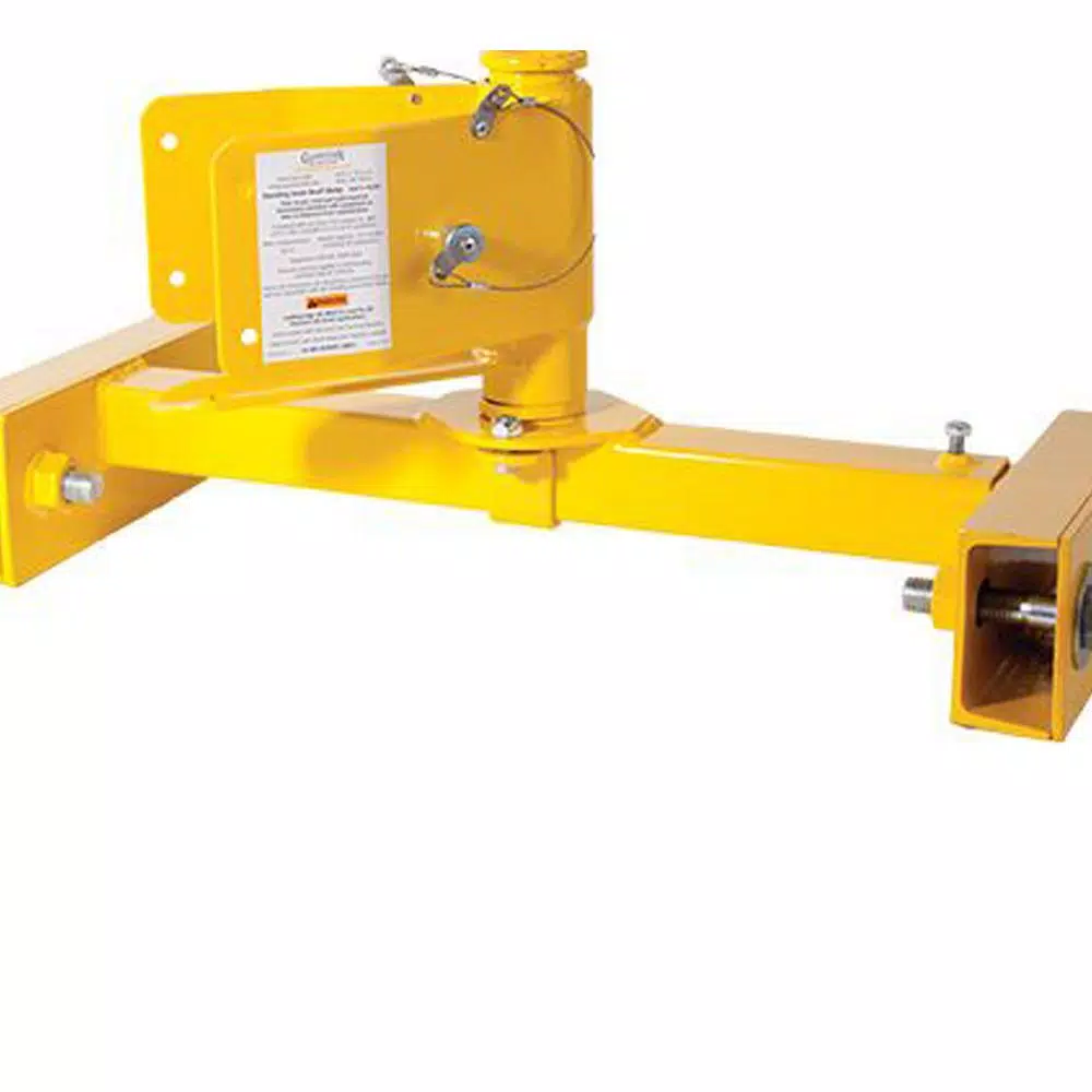 Guardian Fall Protection Screw-Down Metal Roof Anchor - Reusable Standing Seam Roof Clamp