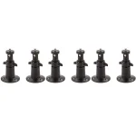 Wasserstein Black Security Wall Mounts for Arlo and Arlo Pro (6-Pack) thumbnail 1