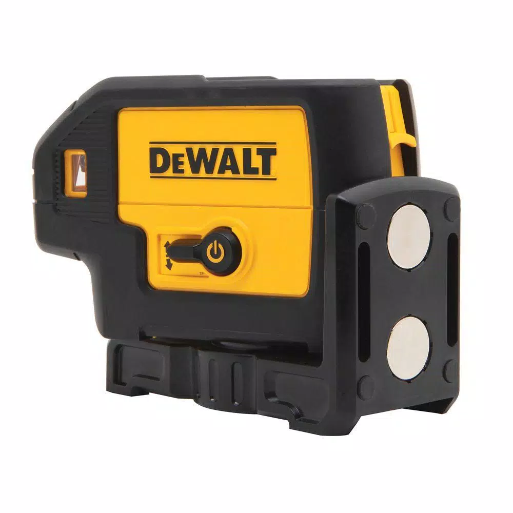 DEWALT DW085K 5-Beam Self-Leveling Red Laser Level, 100 ft. Range with Case