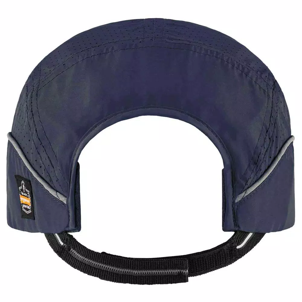 Skullerz 8955 Long Brim Navy Lightweight Vented Bump Cap Hat