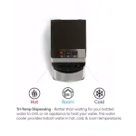 Brio Essential Tri-Temp Bottom-Load Water Cooler Dispenser - Black and Brushed Stainless Steel thumbnail 5
