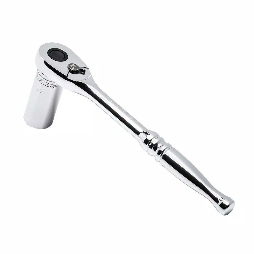 Husky 19 mm 12-Point Metric Deep Socket, 1/2 in. Drive