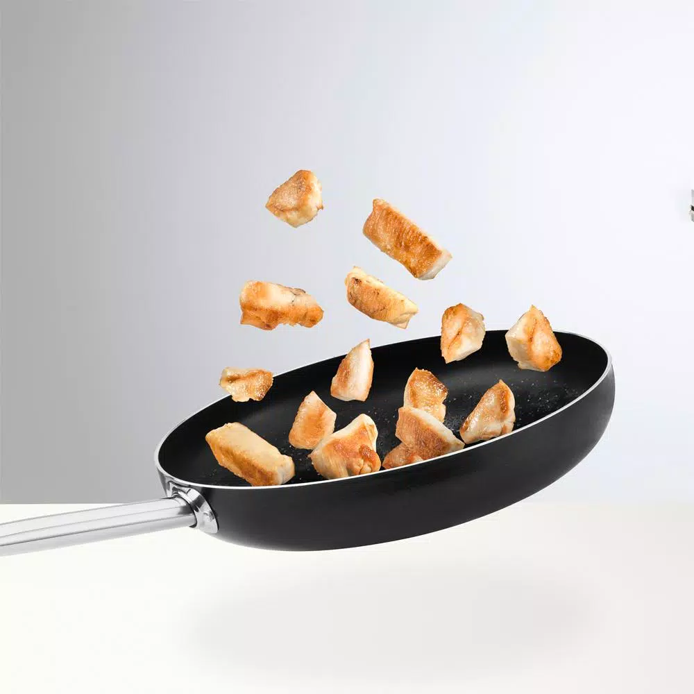 KOCH SYSTEME CS Solaris Pro 11 in. Aluminum Nonstick Frying Pan, Granite Finish