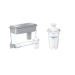 Brita UltraMax 18-Cup Water Filter Pitcher Dispenser and Replacement Filter Bundle, BPA-Free thumbnail 1