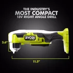 RYOBI ONE+ HP 18V Brushless Compact 3/8 in. Right Angle Drill (Tool Only) thumbnail 7