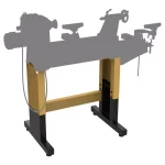 Powermatic PM2014 Ergonomic Wood Lathe Stand thumbnail 1