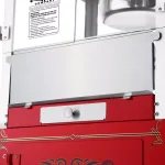 Great Northern Pasadena 8 oz. Antique Red Popcorn Machine with Cart, Commercial Quality Oil Popper thumbnail 9
