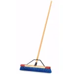 Harper 24 in. Outdoor Wet/Dry Push Broom with 60 in. Hardwood Handle thumbnail 1
