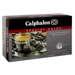 Calphalon Contemporary 3-Piece Stainless Steel Saucepan Set with Double Boiler Insert thumbnail 4
