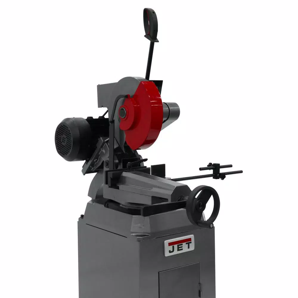 JET 12-Inch Abrasive Chop Saw, 230V/460V 3-Phase, 5 HP Metal Cut-Off Machine
