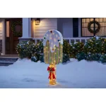 Home Accents Holiday 42 in. Warm White 60-Light LED Ice Cream Yard Decoration thumbnail 2