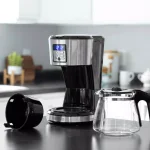 BLACK+DECKER 12-Cup Silver Accents Programmable Drip Coffee Maker with Vortex Technology thumbnail 4