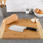Classic Cuisine 6.5 in. Stainless Steel Chopper Cleaver Knife with Non-Slip Comfort Grip thumbnail 4