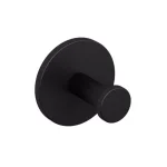 Nameeks Boutique Hotel Single Brass Robe/Towel Hook - Matte Black thumbnail 1