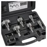 Klein Tools 8-Piece Carbide Hole Saw Kit for Electricians - Multi-Purpose Metal Cutter Set thumbnail 5