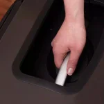 Household Essentials Trash Krusher TK10 XL 50L Black Stainless Steel Manual Compactor Trash Can thumbnail 2