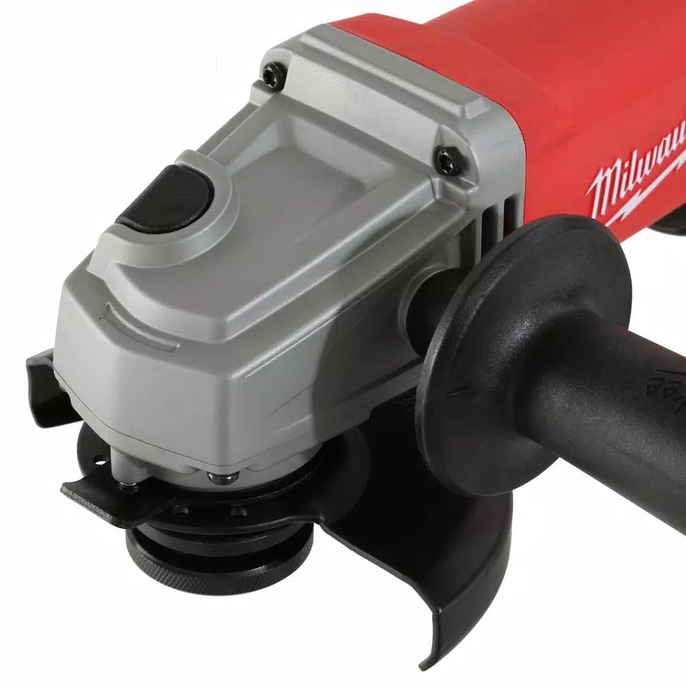 Milwaukee 11 Amp 4-1/2 in. Corded Small Angle Grinder, Paddle Switch, No-Lock
