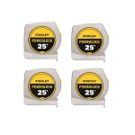 STANLEY PowerLock 25 ft. Tape Measure, 4-Pack thumbnail 1