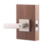 Copper Creek Craftsman Remi Satin Stainless Steel Privacy Lever for Interior Doors thumbnail 2