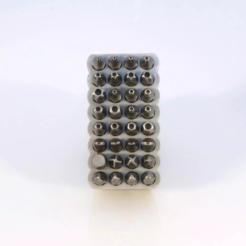 Klein Tools 32-Piece Tamperproof Bit Set with PVC Storage Block