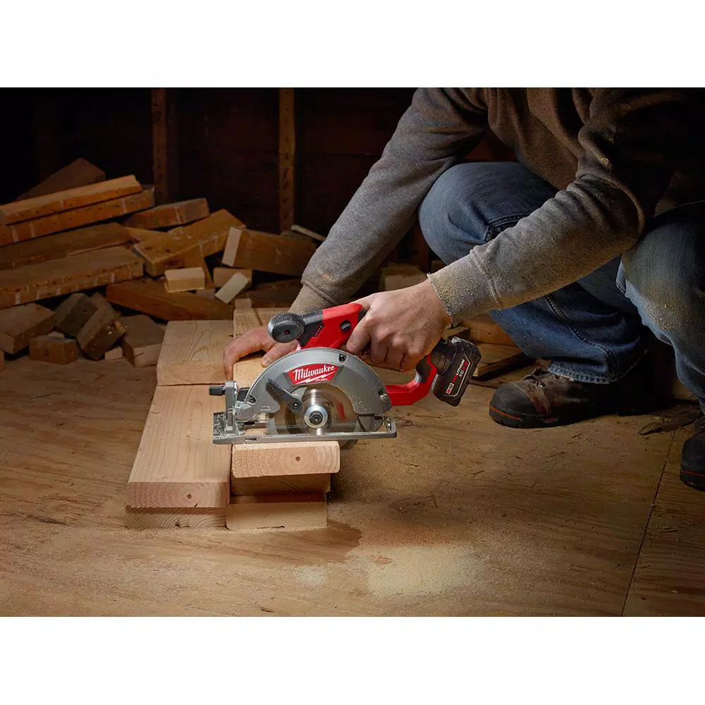 Milwaukee M12 12V Lithium-Ion Cordless Jig Saw and 5-3/8 in. Circular Saw Combo Kit with 2.0Ah Battery and Charger