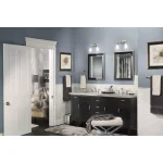 Moen Eva 18 in. Single Towel Bar in Brushed Nickel thumbnail 6