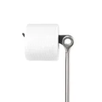 Umbra Tucan Freestanding Toilet Paper Holder with Reserve, Brushed Nickel thumbnail 10