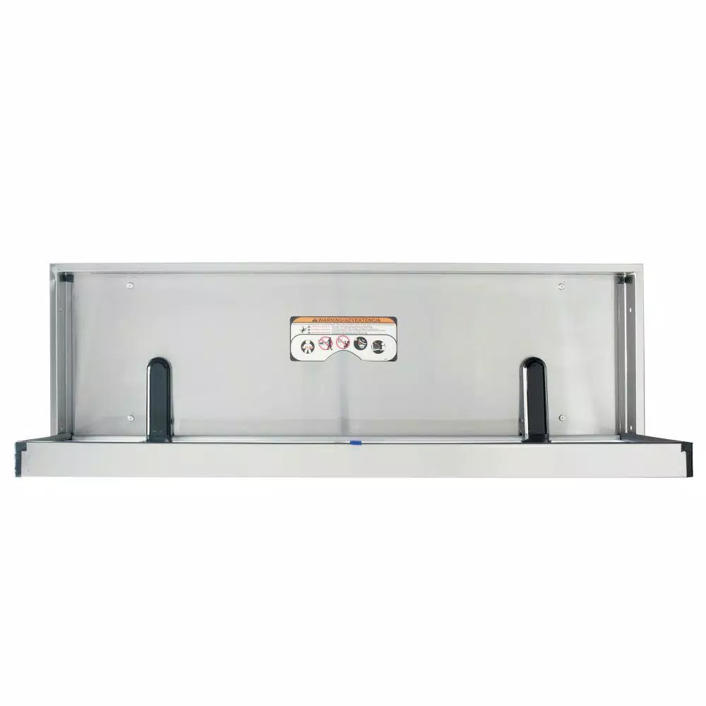 Foundations Stainless Steel Adult Changing Station - Horizontal Recessed ADA Compliant