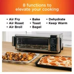 Ninja Foodi Digital Air Fry Oven, Stainless Steel Convection Toaster Oven with Flip-Away Storage thumbnail 3