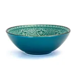 Elama 16-Piece Sea Green Stoneware Dinnerware Set, Service for 4 thumbnail 6