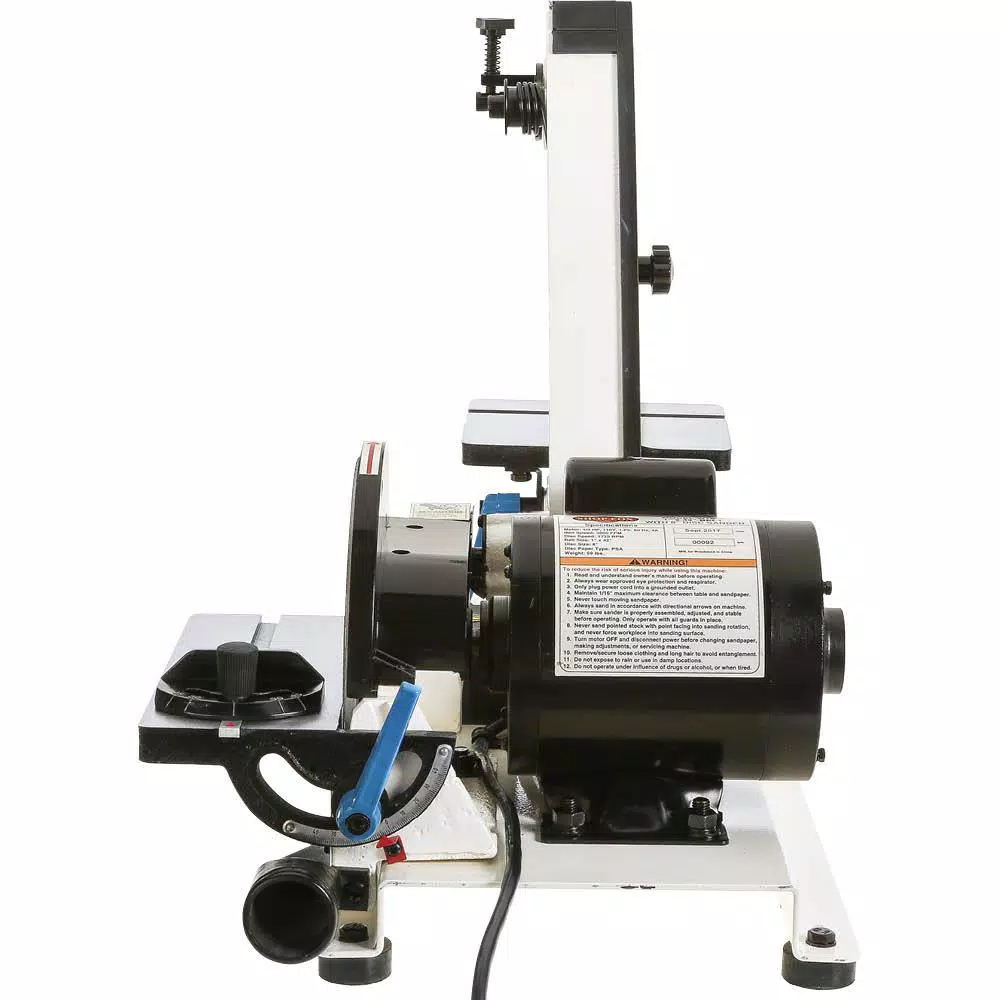 Shop Fox 1 in. x 42 in. Belt and 8 in. Disc Combo Sander, 1/3 HP, 110V