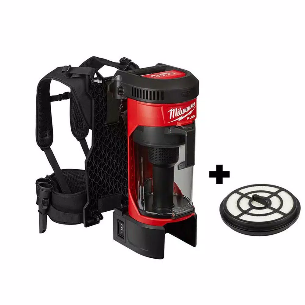 Milwaukee M18 FUEL 18V Cordless 3-in-1 Backpack Vacuum with HEPA Filter