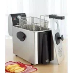 DeLonghi De'Longhi Dual Zone 4L Stainless Steel Deep Fryer with Easy Clean Drain System thumbnail 6