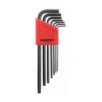 Bondhus 7-Piece Metric Ball End Long Arm L-Wrench Set with ProGuard Finish thumbnail 1