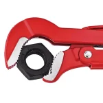 KNIPEX 17 in. Swedish Pipe Wrench with S-Shape Jaw thumbnail 2