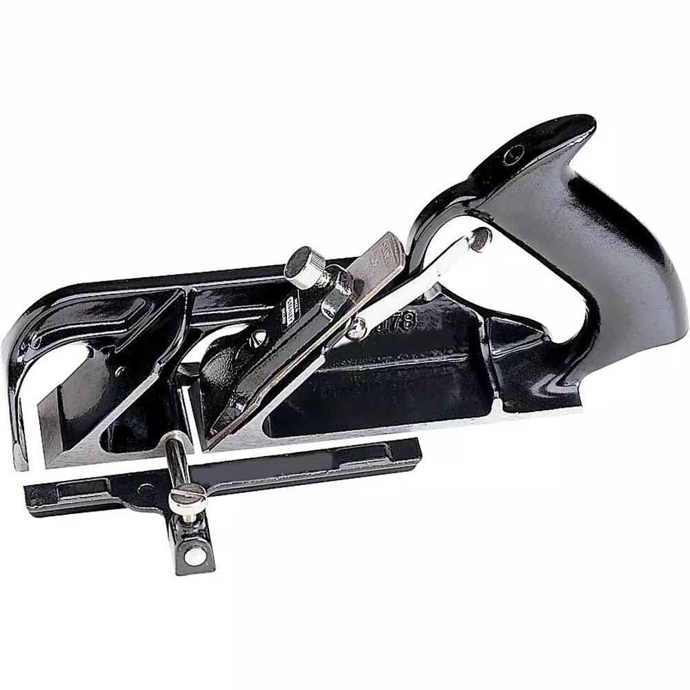 Stanley 10 in. Bullnose Rabbet Plane with Cast Iron Body