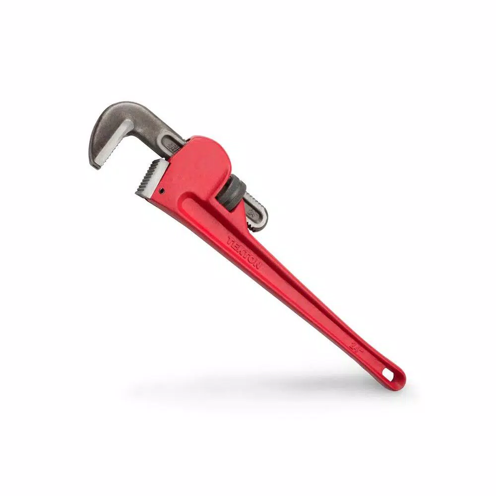 TEKTON 24 in. Pipe Wrench for Pipes up to 3.75 in. O.D.