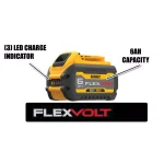 DEWALT 20V MAX Brushless 4.5-5 in. Angle Grinder Kit with FLEXVOLT 6.0Ah Battery thumbnail 9