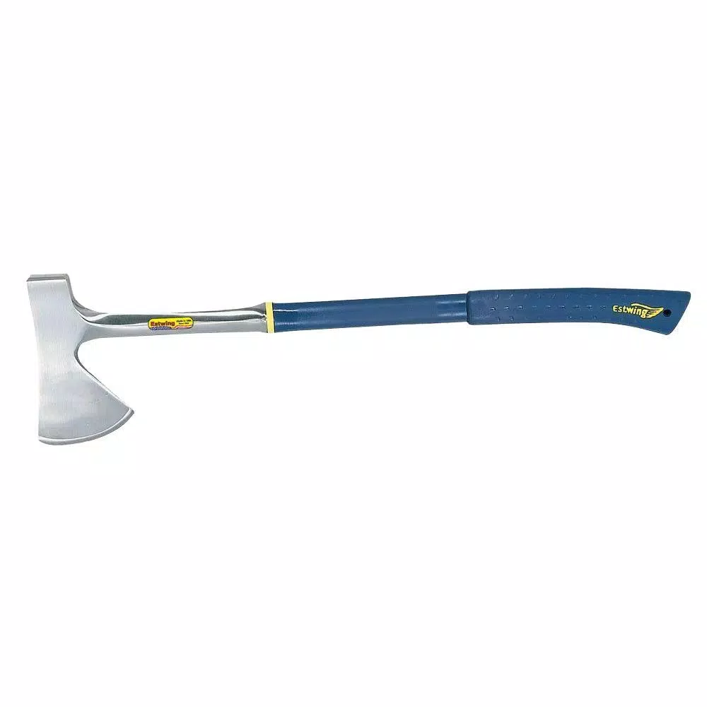 Estwing 26 in. Camper's Axe with Forged Steel Head and Shock Reduction Grip