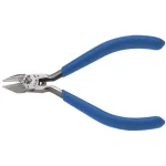 Klein Tools 4 in. Electronics Midget Diagonal Cutting Pliers with Pointed Nose thumbnail 1