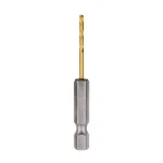 Milwaukee SHOCKWAVE 1/16 in. Titanium Twist Drill Bit with 1/4 in. Hex Shank thumbnail 5