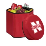 Picnic Time Nebraska Cornhuskers 12 Qt. Bongo Collapsible Soft-Side Cooler - Red thumbnail 1