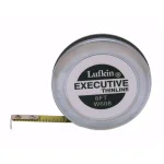Lufkin Executive ThinLine 8 ft. Pocket Tape Measure, 1/4 in. Width, Chrome Finish thumbnail 1
