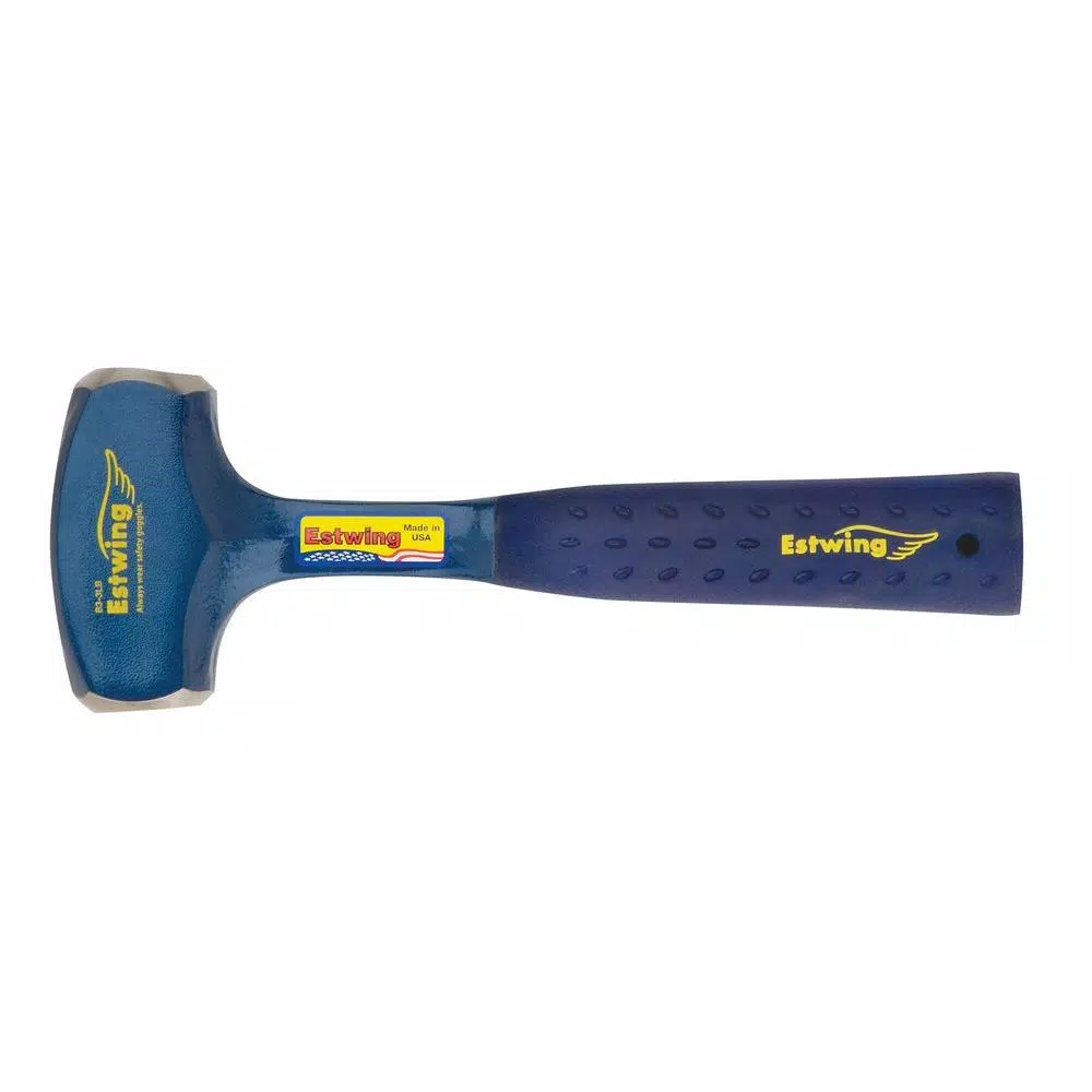 Estwing 4 lb. Solid Steel Drilling Hammer with Shock Reduction Grip